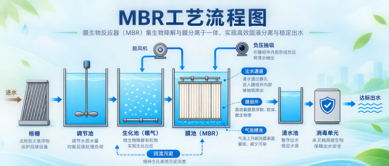 MBR 工艺原理：膜是如何工作的